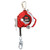 Protecta 3590052 3-Way Retrieval Self-Retracting Lifeline with Bracket and Swivel Snap Hook (50 ft.)