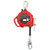 Protecta 3590053 3-Way Retrieval Self-Retracting Lifeline with Bracket Stainless Steel Cable and Swivel Snap Hook (50 ft.)