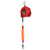 Protecta 3590298 Modular Connector Self-Retracting Lifeline Stainless Steel Cable with Swivel Snap Hook (50 ft.)