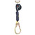 3M DBI SALA 3100601 Nano-Lok XL Self-Retracting Lifeline with Steel Rebar Lock Hook (9 ft.)