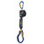 3M DBI SALA 3100605 Nano-Lok XL Self-Retracting Lifeline Aluminum Carabiner with Aluminum Rebar Lock Hook (9 ft.)