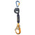 3M DBI SALA 3100606 Nano-Lok XL Self-Retracting Lifeline Aluminum Carabiner with Aluminum Rebar Hook (9 ft.)