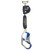 3M DBI SALA 3100608 Nano-Lok XL Web Self-Retracting Lifeline with Comfort Grip Hook (9 ft.)