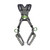 MSA V-FIT Harness with Back & Hip D-Rings and Shoulder Padding