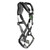 MSA V-FIT Harness with Back D-Ring and Tongue Buckle Leg