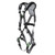 MSA V-FIT Harness with Back & Chest D-Rings and Quick-Connect Leg Straps