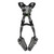 MSA V-FIT Harness with Back & Chest D-Rings and Tongue Buckle Leg Straps