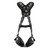 MSA V-FIT Harness with Back & Chest D-Rings and Tongue Buckle Leg Straps