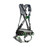 MSA V-FIT Construction Harness with Back & Hip D-Rings and Quick-Connect Leg Straps
