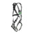 MSA V-FIT Harness with Back D-Ring and Tongue Buckle Leg Straps