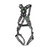 MSA V-FIT Harness with Back D-Ring and Tongue Buckle Leg Straps