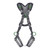 MSA V-FIT Harness with Back, Chest, Hip & Shoulder D-Rings and Tongue Buckle Leg Straps