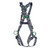 MSA V-FIT Harness with Back & Hip D-Rings and Tongue Buckle Leg Straps