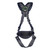 MSA V-FIT Construction Harness with Back, Chest & Hip D-Rings and Tongue Buckle Leg Straps