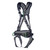 MSA V-FIT Construction Harness with Back, Chest & Hip D-Rings and Tongue Buckle Leg Straps