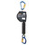 3M DBI SALA 3100262 Nano-Lok XL Self-Retracting Lifeline Web with Aluminum Carabiner Hook (20 ft.)
