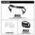 Milwaukee BOLT Eye Visor Compatible with Milwaukee Safety Helmets & Hard Hats