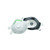 Honeywell North 14110440 SAF-T-FIT Plus P100 Mask with Valve and Full Seal (M/L)