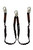 Frontline LIS62S Combat 6' Double Leg Snaphook Lanyard with Internal Shock Absorber