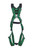 MSA 10206078 V-FORM Harness with Back & Chest D-Rings and Qwik-Fit Leg Straps (STD)