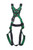 MSA 10206078 V-FORM Harness with Back & Chest D-Rings and Qwik-Fit Leg Straps (STD)