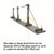 3M DBI SALA 7400215 SecuraSpan Rebar/Shear Stud HLL Stanchion with Base