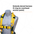 3M DBI-SALA D-Ring 1.5 FT Extension with Self Looking Snap Hook 1231117