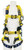 3M DBI SALA Delta Vest Tower Climbing/Positioning Safety Harness with Back D-ring Extension