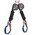 3M DBI SALA 3100588 Nano-Lok Arc Flash Twin-Leg Personal Self-Retracting Lifeline (8 ft)