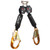 DBI SALA 3100570 Nano-Lok Hot Work Twin-Leg Personal Self-Retracting Lifeline (6ft)