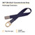 3M DBI SALA 2100055 Pass-Thru Web Concrete Strap Anchor with D-ring (6 ft)