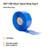 3M DBI SALA 1500173 Quick Wrap Blue Tape II 1"x 216" (60 Rolls per Case)