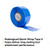 3M DBI SALA 1500173 Quick Wrap Blue Tape II 1"x 216" (60 Rolls per Case)