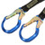 DBI SALA 1246530  EZ-Stop Arc Flash 100% Tie-Off Stretch Web Shock-Absorbing Lanyard (6 ft)