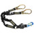3M DBI SALA 1246527 EZ-Stop Arc Flash 100% Tie-Off Stretch Web Shock-Absorbing Lanyard (6 ft)