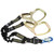 3M DBI SALA 1246526 EZ-Stop Arc Flash 100% Tie-Off Stretch Web Shock-Absorbing Lanyard (6 ft)