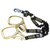 3M DBI SALA 1246526 EZ-Stop Arc Flash 100% Tie-Off Stretch Web Shock-Absorbing Lanyard (6 ft)