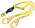 DBI SALA 1246264 EZ-Stop F2 100% Tie-Off Stretch Web Shock-Absorbing Lanyard (6 ft)