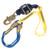 DBI SALA 1246137 EZ-Stop F2 Web Shock-Absorbing Lanyard (4 ft)