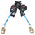 DBI SALA 3100617 Nano-Lok Web Twin-Leg Self-Retracting Lifeline with Tie-back Snap Hook and Quick Connect (8 ft.)