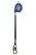 FallTech 84108RP8S FT-X EdgeCore Tie-Back Replacement Leg Leading Edge Personal SRL-P with Snap Hook (8 ft.)