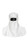 DuPont IC666BWH Tyvek Hood with Bound Seams and Bound Opening for Eyes (100/Case)