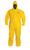 Dupont QC127B Tychem Coverall with Hood and Elastic Wrists (12/Case)