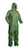 DuPont QS127T Tychem Hooded Coverall with Elastic Wrists and Ankles (4/Case)