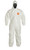 DuPont SL127B Tychem Hooded Coverall with Elastic Wrists and Ankles (12/Case)