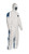 DuPont TD127S Tyvek Hooded Coverall with Elastic Wrists and Ankles (25/Case)
