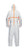 DuPont TJ198T Tyvek Hooded coverall with Elastic wrists and ankles (25/Case)