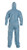 DuPont TM122S ProShield Hooded Coverall with Elastic Wrists and attached Socks (25/Case)