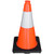 Cortina 03-500-21 DW Series Orange Traffic Cone with Collar (18")