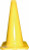 Cortina 03-500-63 W Series Yellow Traffic Cone (18")